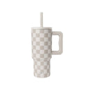 24oz Straw Tumbler - Cream