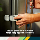 Multi-Purpose Plastic Appliance Lock Decor, 2-Count