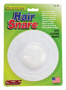 O'Malley Hair Snare 5 in. White Plastic Drain Stopper, Pack of 6