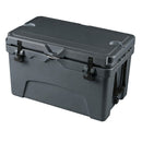 45 Quart Portable Hard Cooler Insulated Ice Chest Keeps Cool for Up to 6 Days-Gray