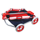 Lissi: Baby Doll Pull Cart in Navy & Red, Kids Ages 3+