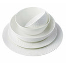 Bone China 40-Piece Dinnerware Set - White