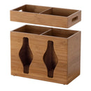 Bamboo Plastic Bag Organizer