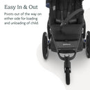 Bumper Bar for Ridge Stroller - Black