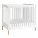 Gelato 4-in-1 Convertible Mini Crib and Twin Bed - White/Washed Natural