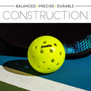 Official USAPA Pickleballs - 24 Pack - Yellow