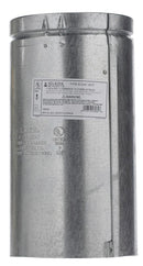 Selkirk 6 in. D X 12 in. L Aluminum Round Gas Vent Pipe, Pack of 2