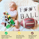 Football Sports Sensory Plush Blanket - 10x10