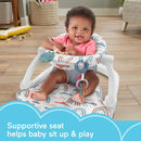 Sit-Me-Up Floor Seat - Rainbow Showers