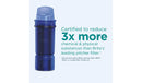 11 Cup Water Pitcher Filtration System White/Blue