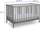 Heartland 4-in-1 Convertible Crib - Gray