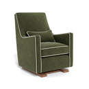 Luca Glider Chair - Olive Boucle