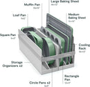Nonstick Ceramic Bakeware Set - Sage