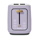 2 Slice Toaster with Touch-Activated Display - Lavender