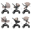 Pivot Modular Travel System with LiteMax Infant Car Seat - Desert Tan