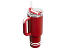 40 oz Stainless Steel Quencher Tumbler - Heritage Red Shimmer