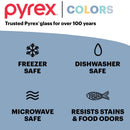 Glass Mixing Bowl - Tinted Blue