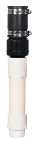 The Basement Watchdog 15 in. H X 2.8 in. W X 2.8 in. L 1.5 in. Quick Connect Pipe Kit For BW-QCP