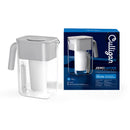 10 Cup Water Filter Pitcher - BPA-Free Plastic