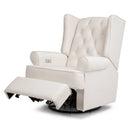 Harbour Electronic Recliner and Swivel Glider with USB Port - Performance Cream Eco-Weave