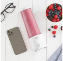 Personal Portable USB 1-Speed Blender White: Smoothie Maker, BPA-Free, Dishwasher-Safe, 16oz Capacity, 150W Power