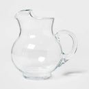 Round Glass Pitcher with Handle - 90.6 fl oz