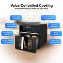 10qt SmartVoice 6-in-1 Air Fryer - Black