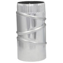 Imperial 4 in. D X 4 in. D Adjustable 90 deg Galvanized Steel Furnace Pipe Elbow, Pack of 8