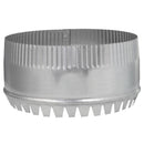 Imperial 8 in. D 28 Ga. Galvanized Steel Round Starting Collar, Pack of 10