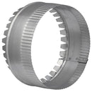 Imperial 8 in. D 28 Ga. Galvanized Steel Round Starting Collar, Pack of 10