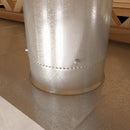 Imperial 8 in. D 28 Ga. Galvanized Steel Round Starting Collar, Pack of 10