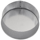 Imperial 5 in. D Galvanized Steel Crimped Pipe End Cap
