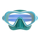 Speedo Junior Windward Swim Mask - White/Clear/Teal