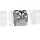 Imperial 4 in. D Galvanized Steel Duct Adapter, Pack of 6