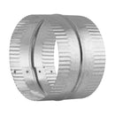 Imperial 6 in. D Galvanized Steel Duct Adapter, Pack of 6