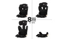 2-in-1 High-Back Booster Seat - Black