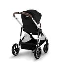 Gazelle S 2 Stroller - Silver Frame with Moon Black Seat