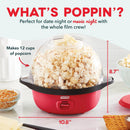 3QT SmartStore Stirring Popcorn Maker - Red