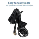 Zelia Pro 5-in-1 Travel System with Mico Pro Infant Car Seat - Caspian Caviar