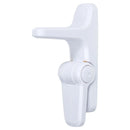 OutSmart Lever Lock With Decoy Button - White