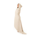 Muslin Adult Hooded Towel Large - Sand