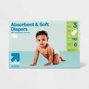 148ct Disposable Diapers - Size 3