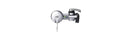 PLUS Faucet Horizontal Mount Water Filtration System Chrome