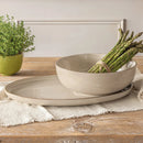 Options Stoneware Serving Set, 2-piece - Cream