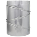 Imperial 9 in. D X 9 in. D Adjustable 90 deg Galvanized Steel Furnace Pipe Elbow, Pack of 8