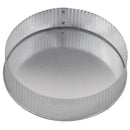 Imperial 7 in. D Galvanized Steel Pipe End Cap