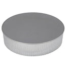Imperial 7 in. D Galvanized Steel Pipe End Cap