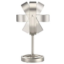 Double-Sided LED Vanity Mirror - Silver