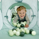 Tiny Land® Adventure 3-in-1 Play Tunnel  & Ocean Ball Set - Green