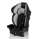 Evenflo Chase Plus 2-in-1 Booster Car Seat, Huron Black